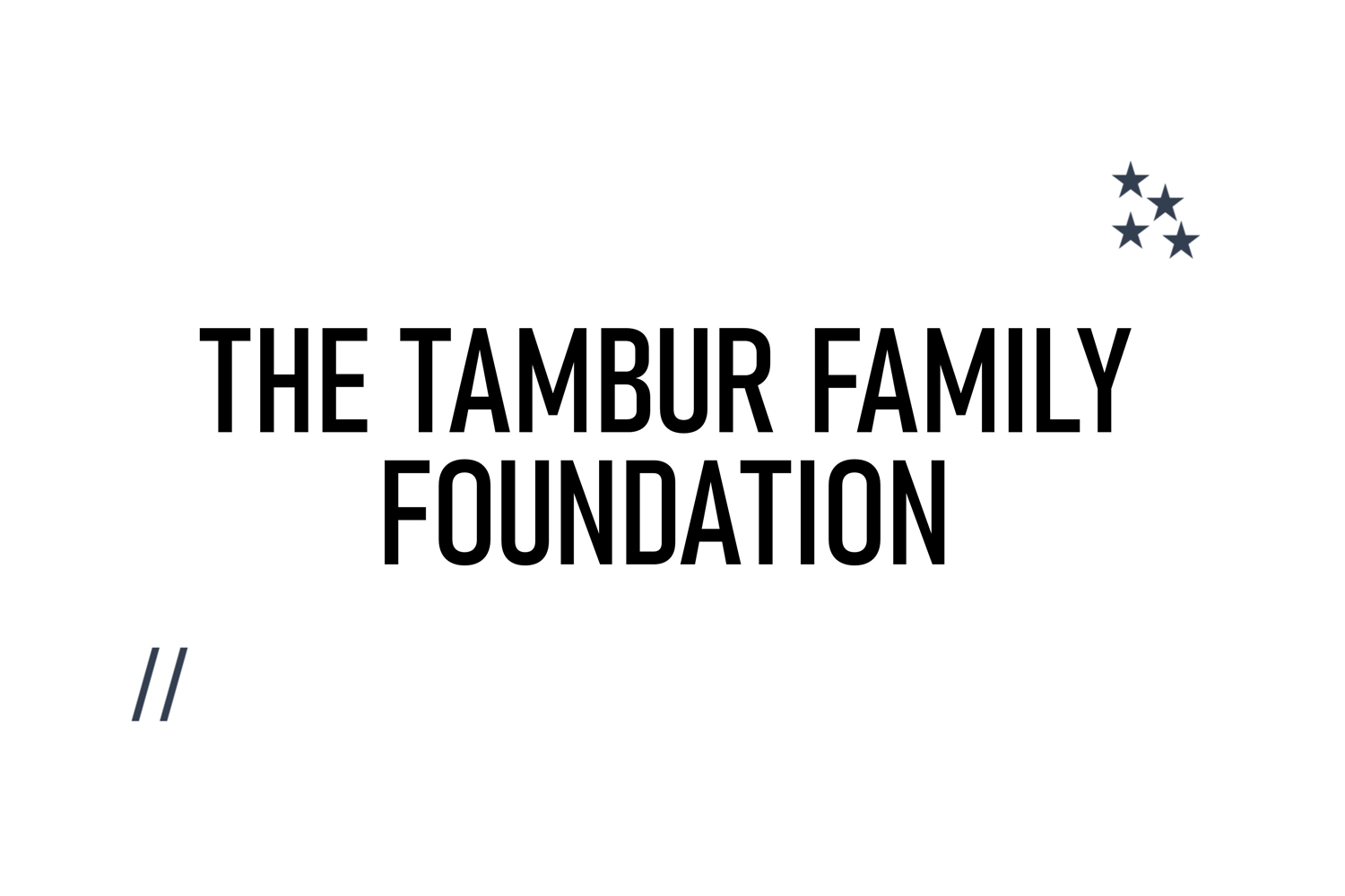 The Tambur Family Foundation